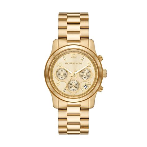 Michael Kors Runway MK7323 Dameur, Guld, 38 mm .